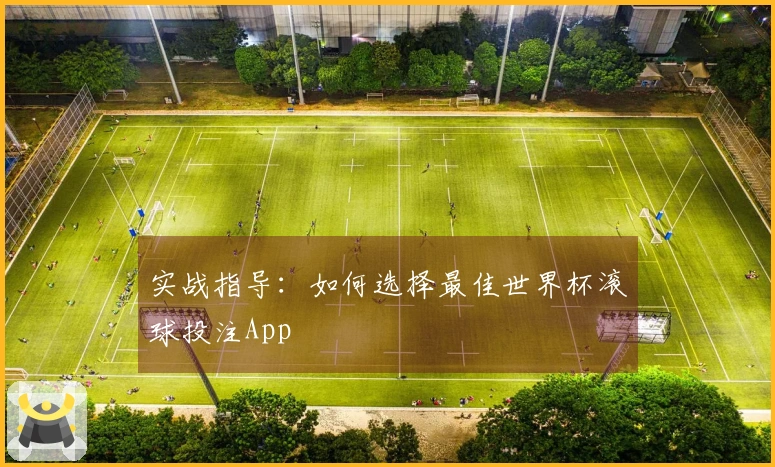实战指导：如何选择最佳世界杯滚球投注App