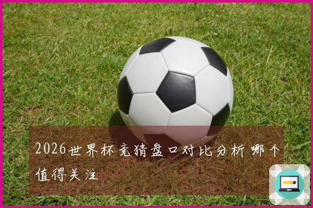 2026世界杯竞猜盘口对比分析 哪个值得关注